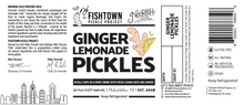 Load image into Gallery viewer, Ginger Lemonade Pickles (32 oz)
